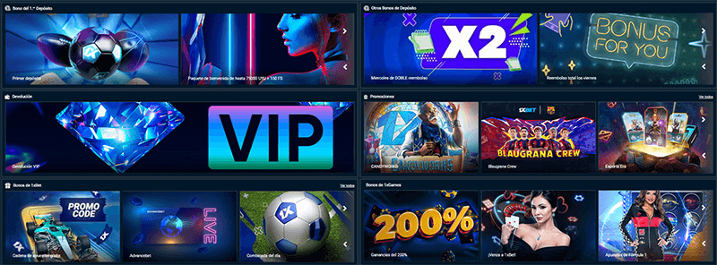 Promociones de 1xBet